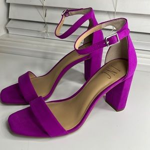 Fuchsia heels from INC size 6 1/2